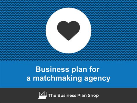 matchmaking agency business plan